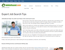 Tablet Screenshot of jobgoround.com